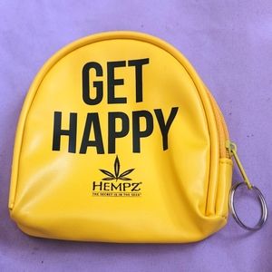 Hempz get happy "change purse" type bag.